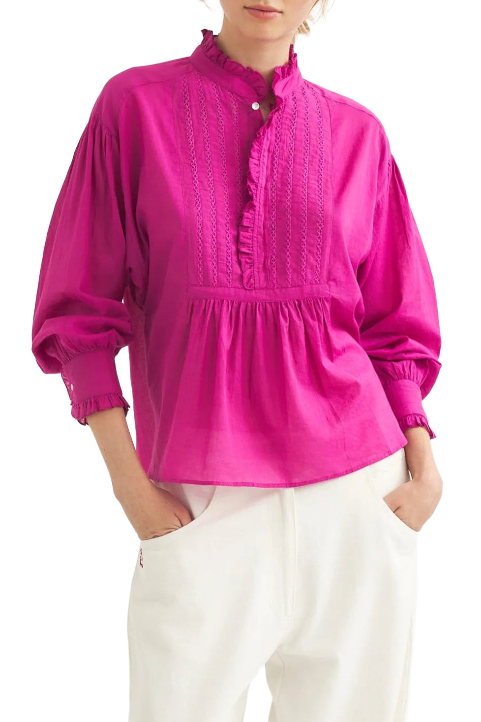 FUSHIA ANNA BLOUSE