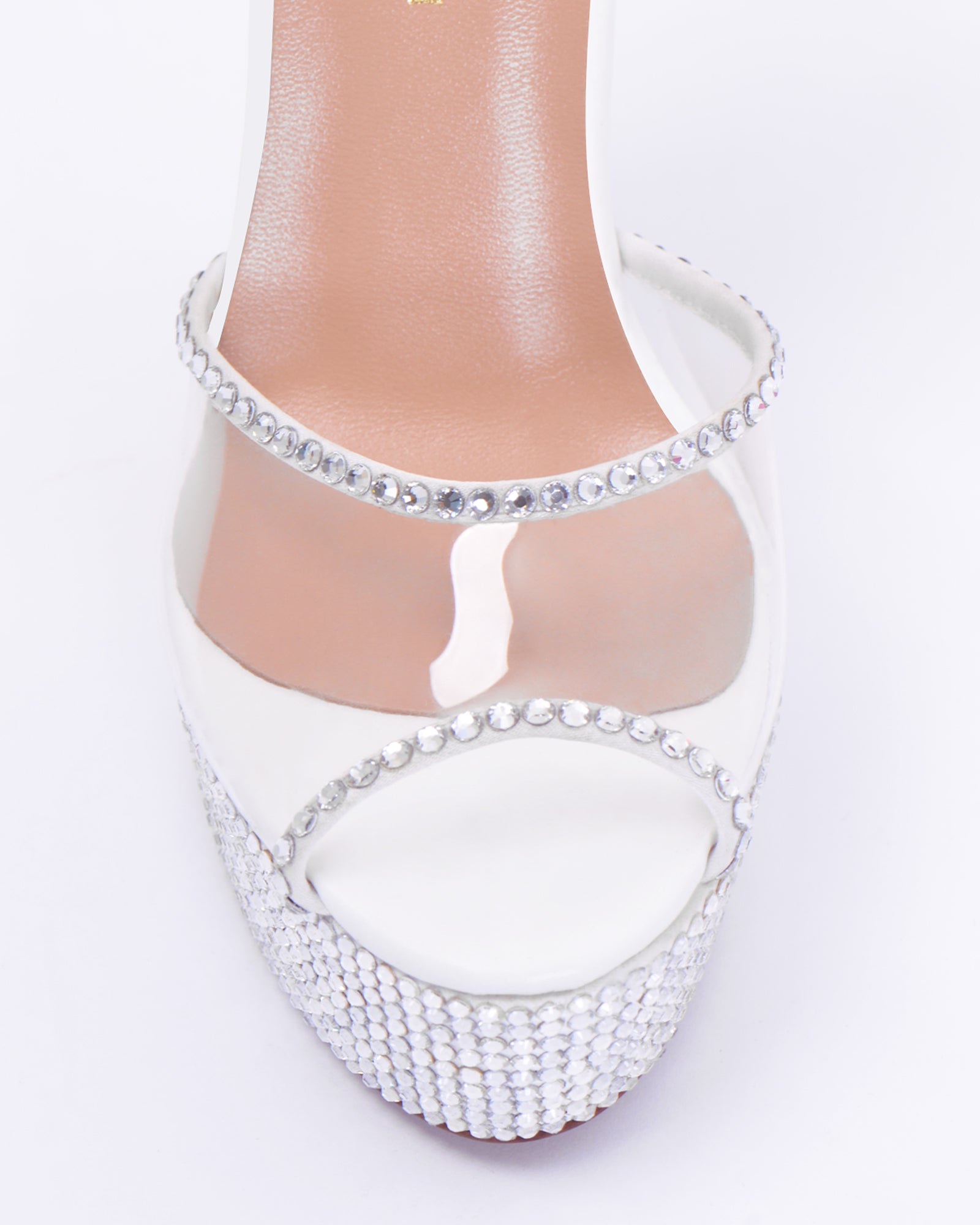 ANTIGONE THICK HEEL FULL GLITZ