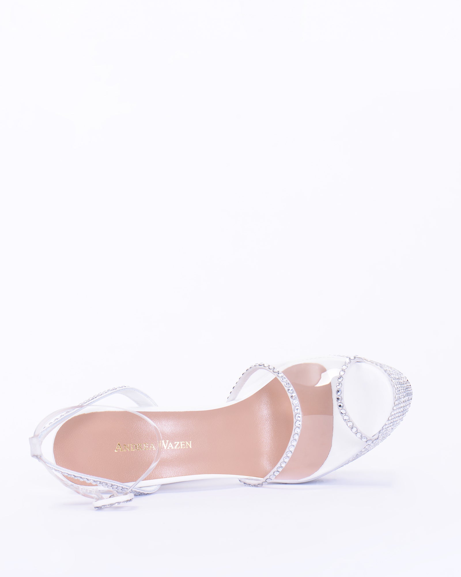 ANTIGONE THICK HEEL FULL GLITZ