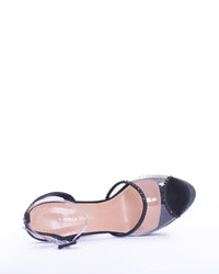 ANTIGONE THICK HEEL FULL GLITZ