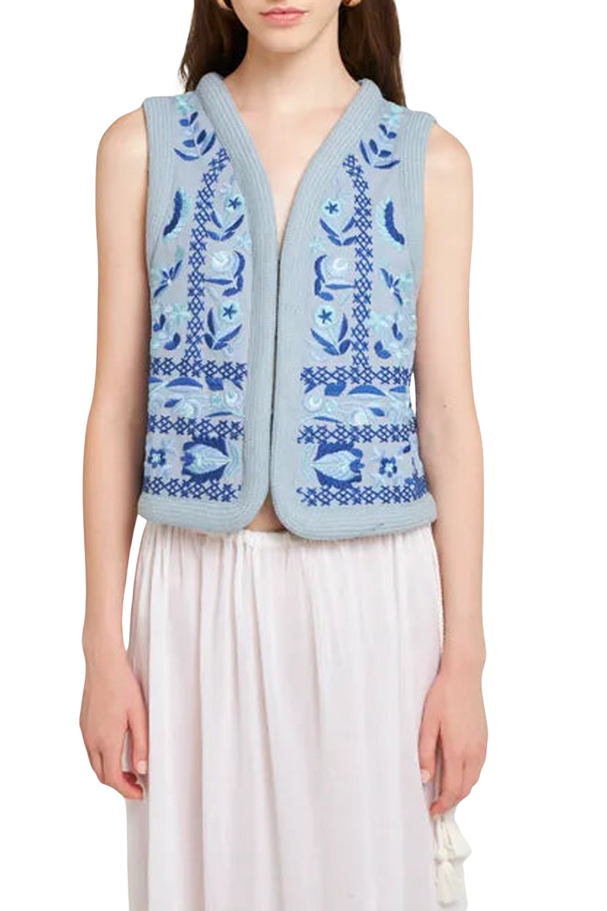 BLUE ANDREA GILET