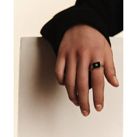 Bague Anton N°1 en or jaune - Moonstone