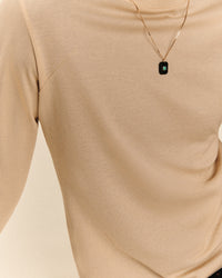 Anton N°2 necklace in yellow gold - Black Onyx