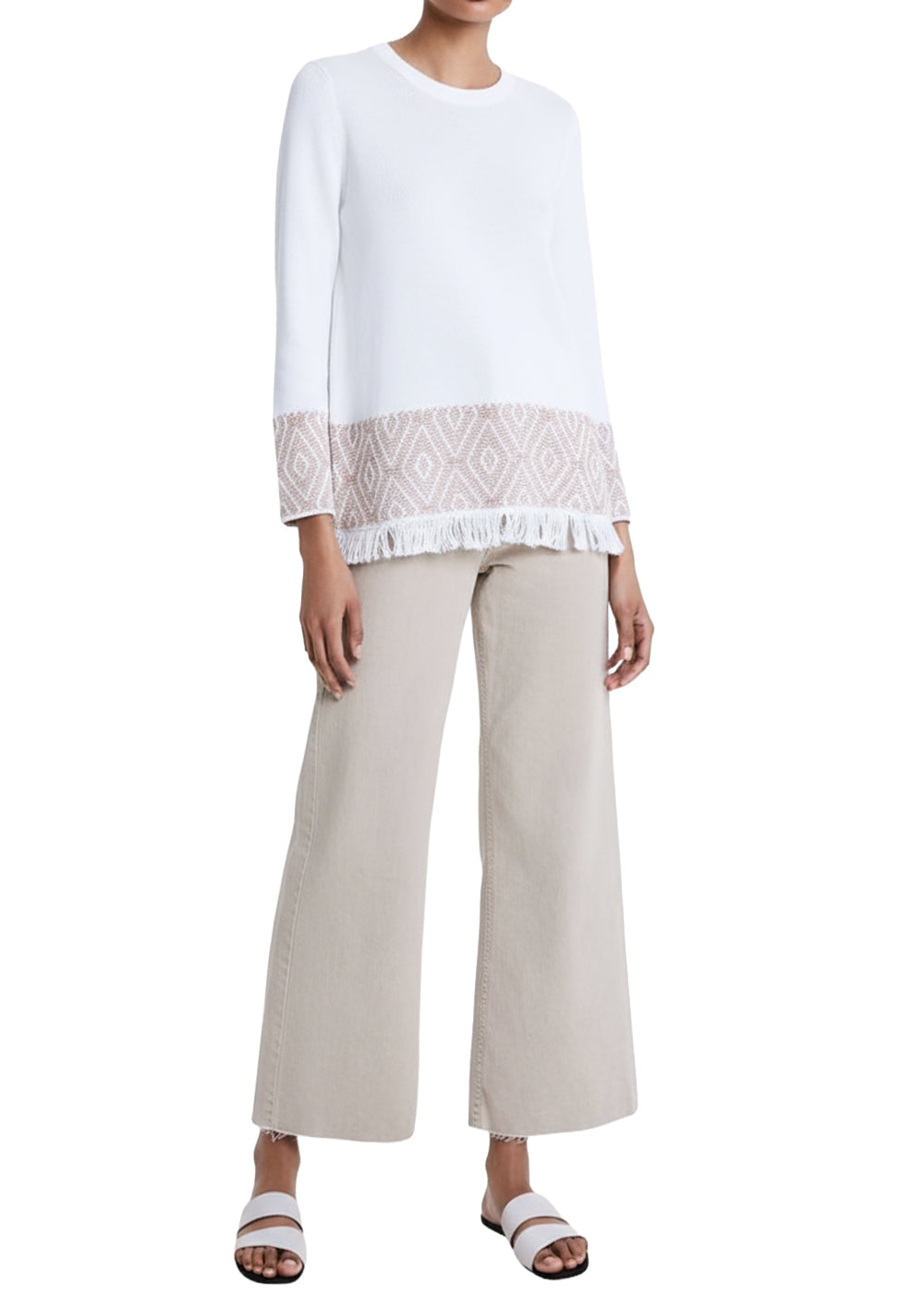 Pull - Blanc Optique