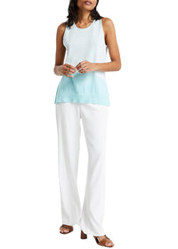 Top tie and dye - Turquoise Pale