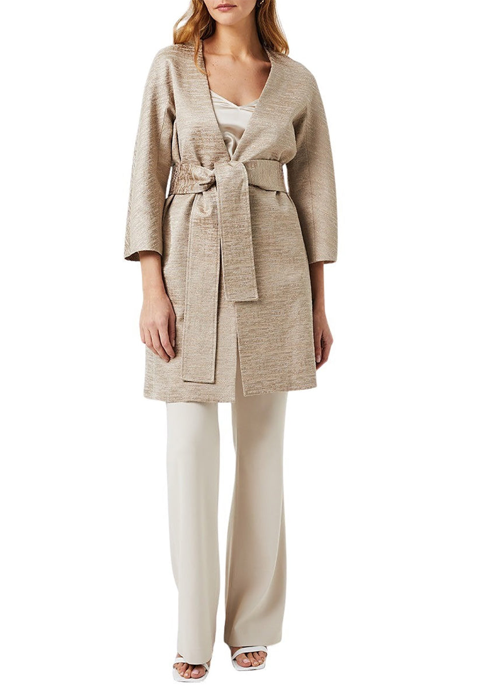 Manteau lame dore - Or Mate