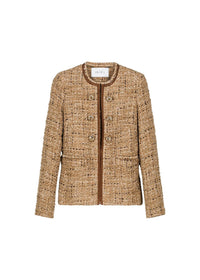 Veste 10 boutons militaires 2 - Camel