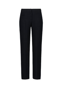 Pantalon droit a pli poches - Marine