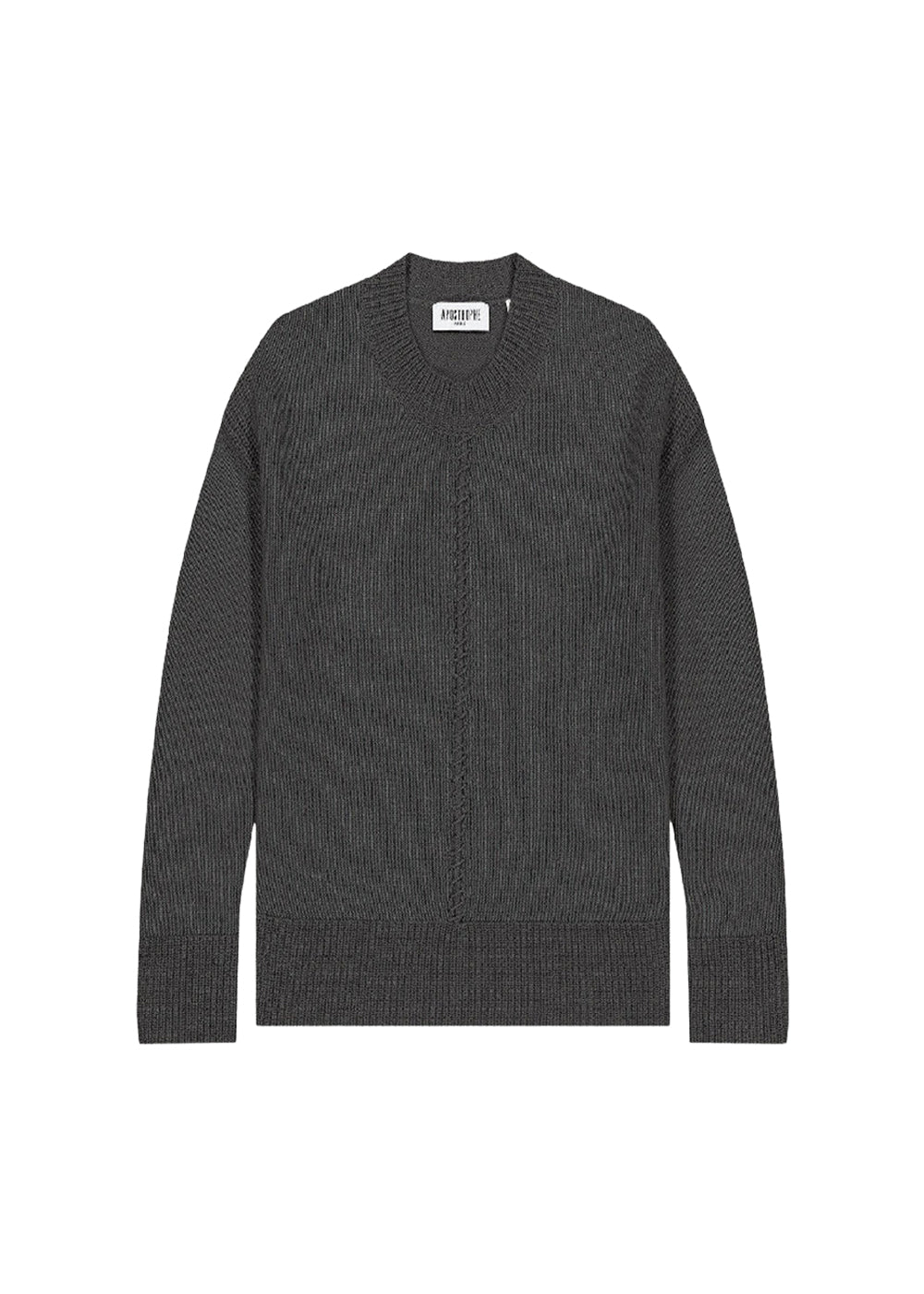 Pull col chemine - Kaki