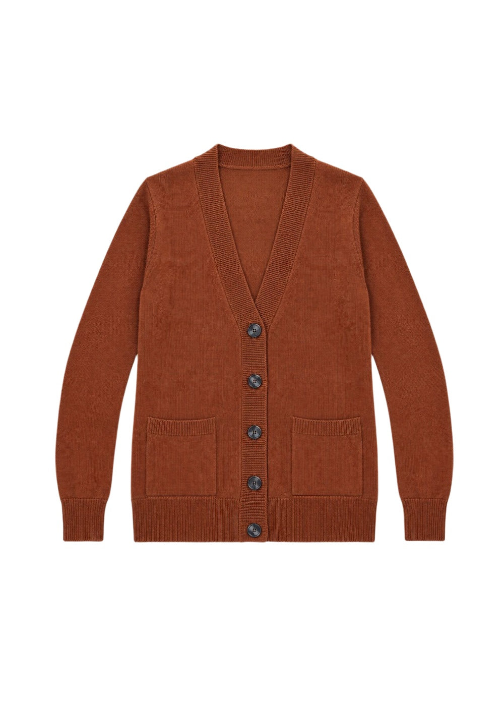 Cardigan à poches - Havane