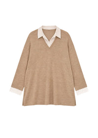 Pull Amy en laine - Camel