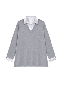 Amy woollen jumper - Grey