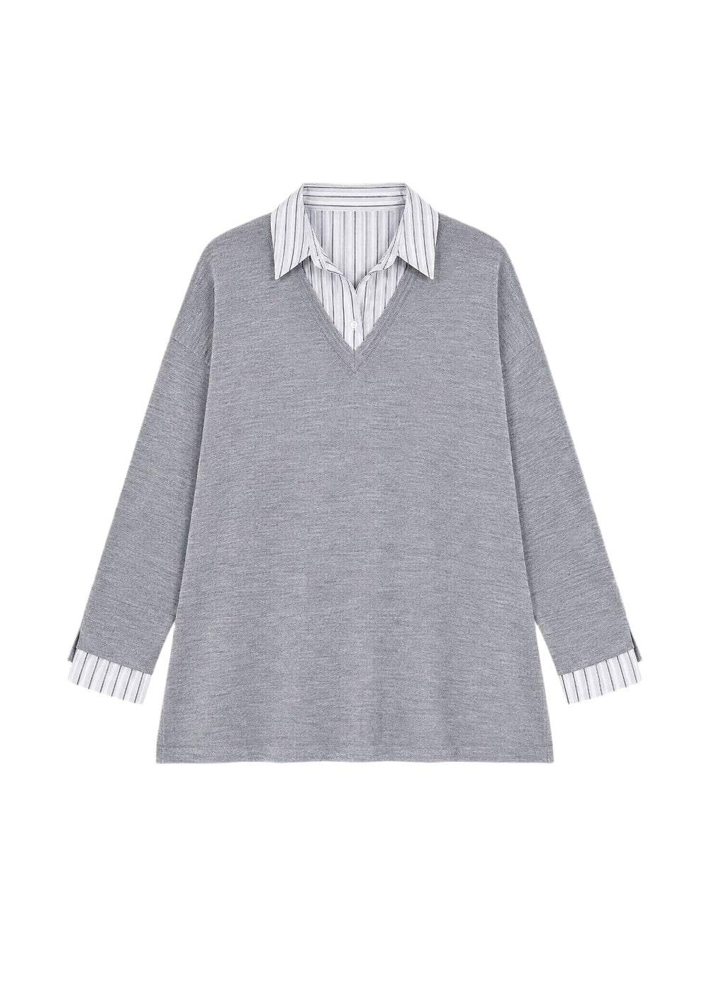 Amy woollen jumper - Grey