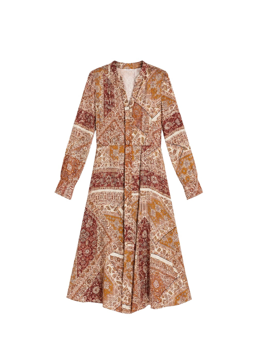 Robe à motif fleuri - Multicolore