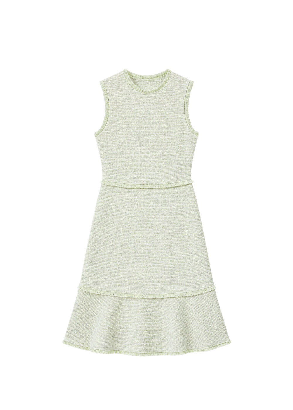 Robe courte sans manches - Vert Pâle