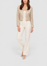 Short bolero-style jacket - Beige