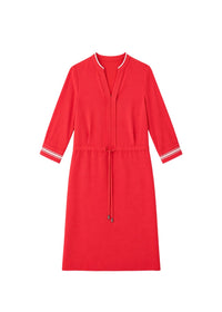 Robe à manches longues - Corail
