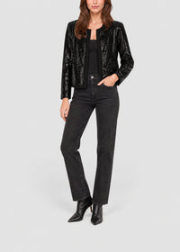 Sequin jacket - Black