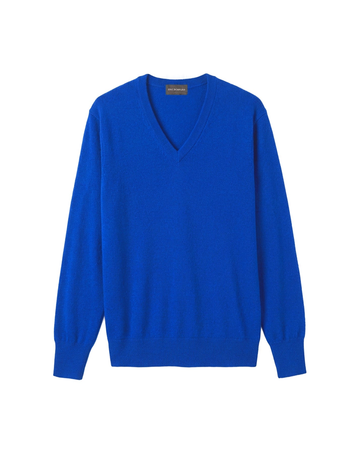 RECO130Pull Col V Classique - Bleu Veronique