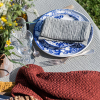 Lot de 4 assiettes à diner Bolle - Bleu