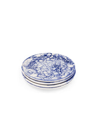 Lot de 4 assiettes à diner Bolle - Bleu