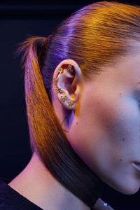 PIERCING ASTRO OR ROSE MOTIF SAGITTAIRE