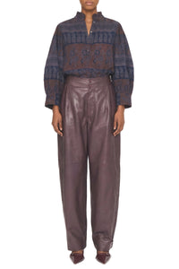Blouse Mareva - Burgundy