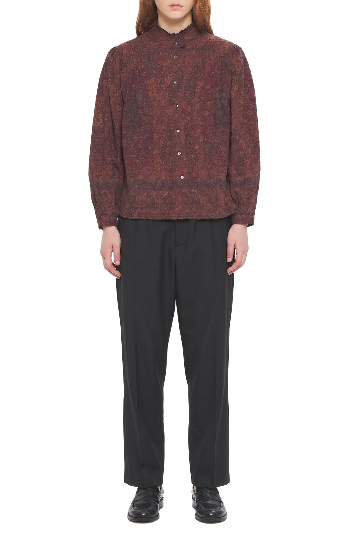 Blouse Tajaro - Burgundy