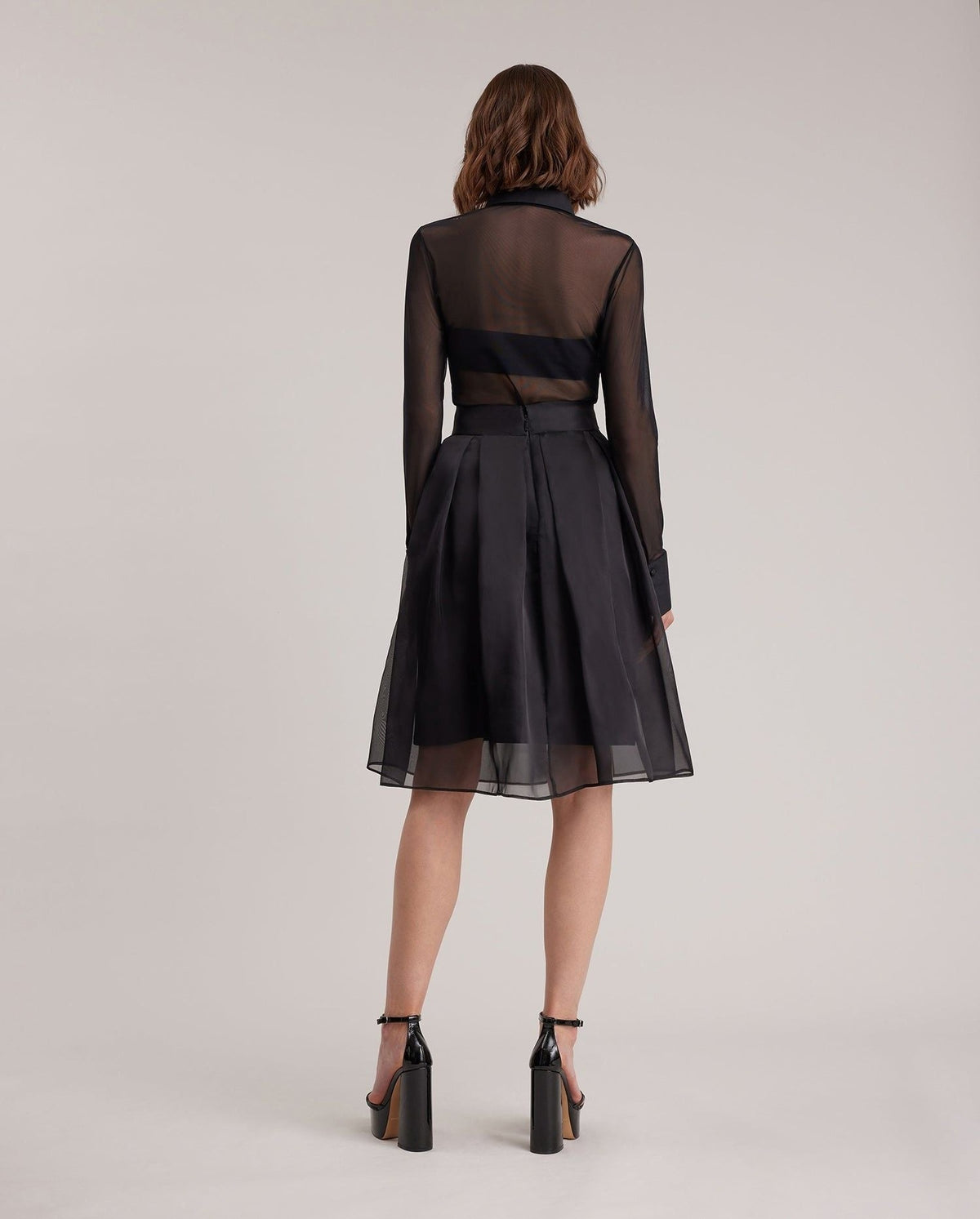 Avi silk skirt - Black