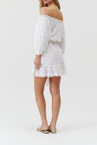 Robe courte Avi - White
