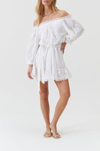 Robe courte Avi - White