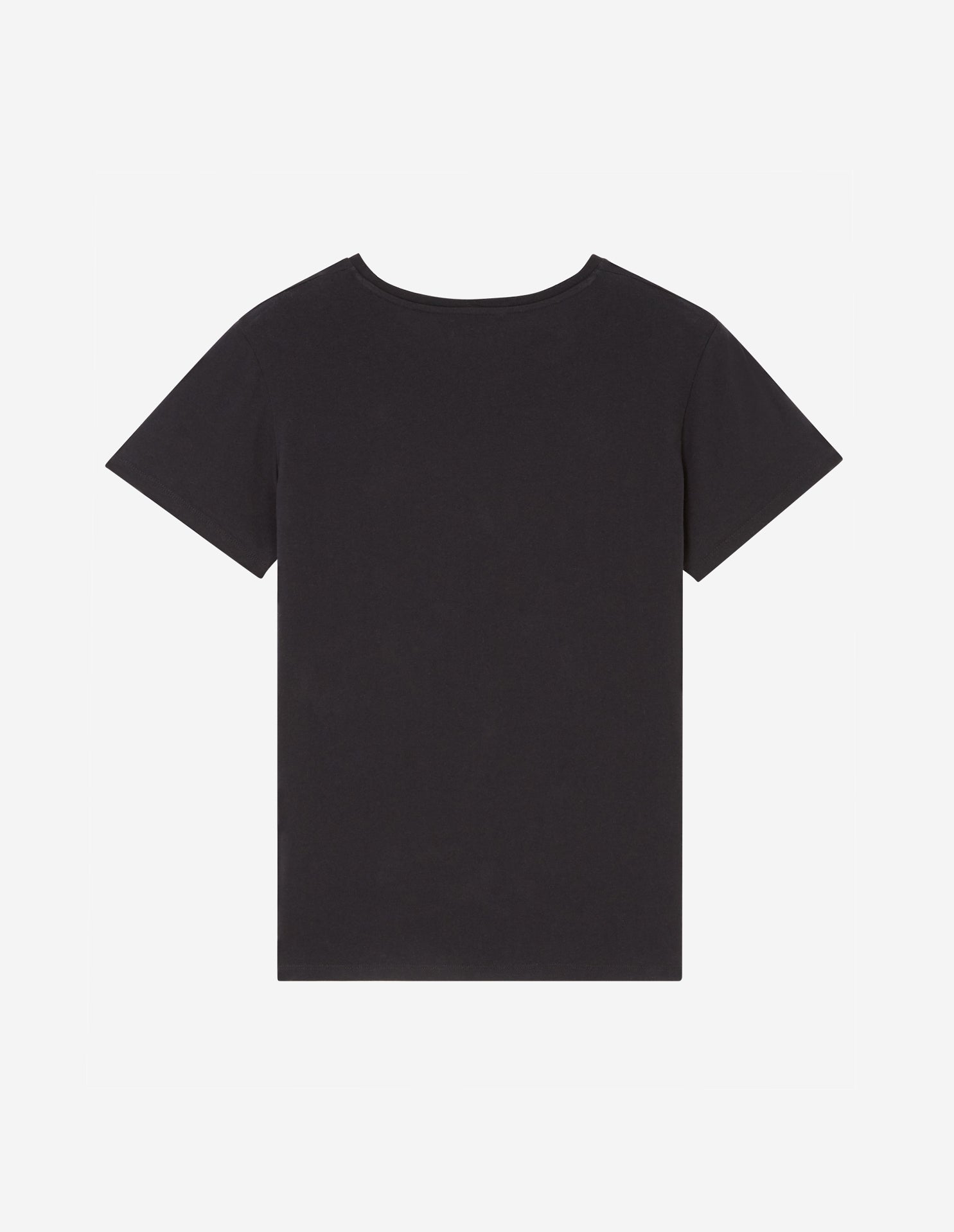 T-shirt à col rond - Black