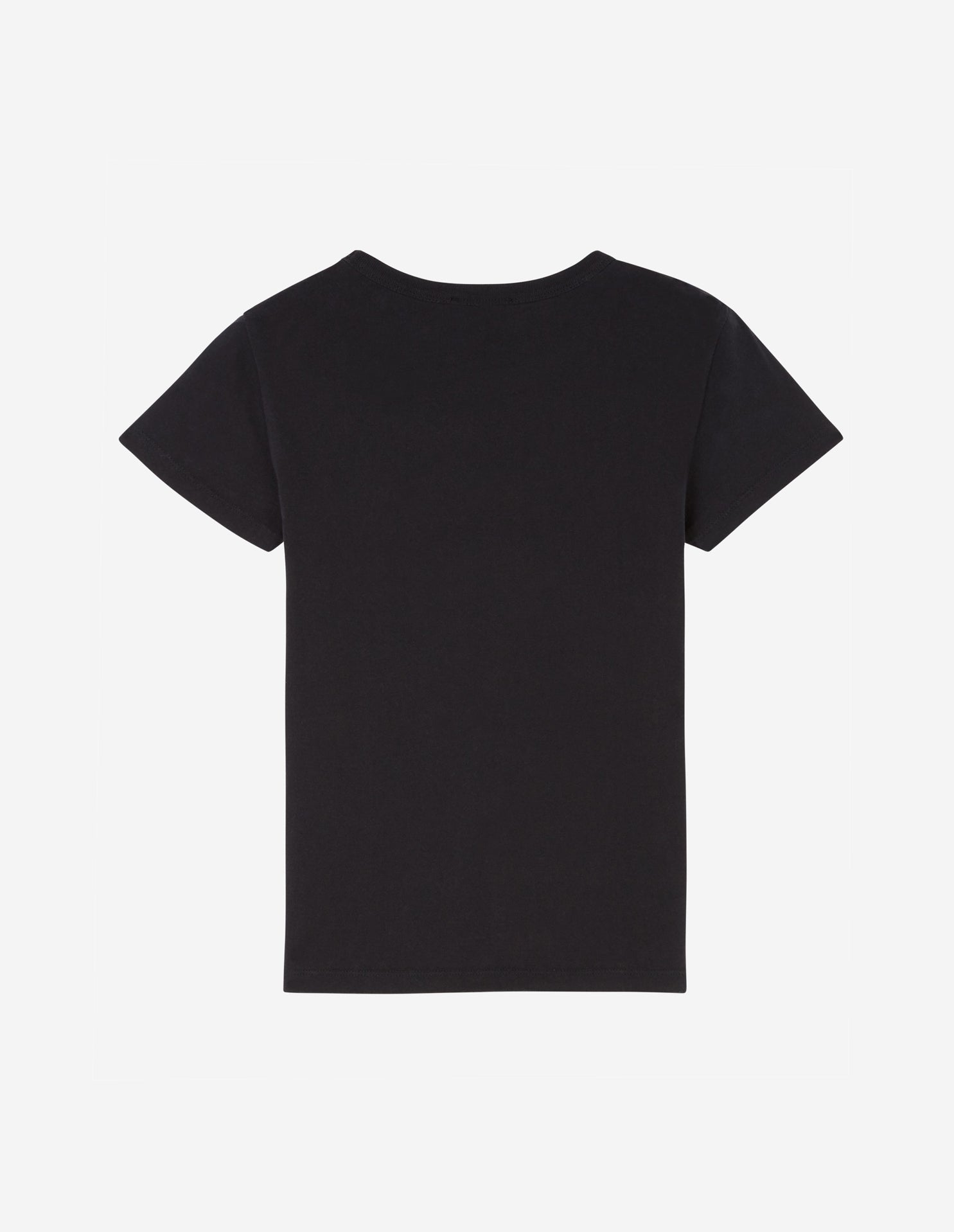 T-shirt à encolure arrondie - Black