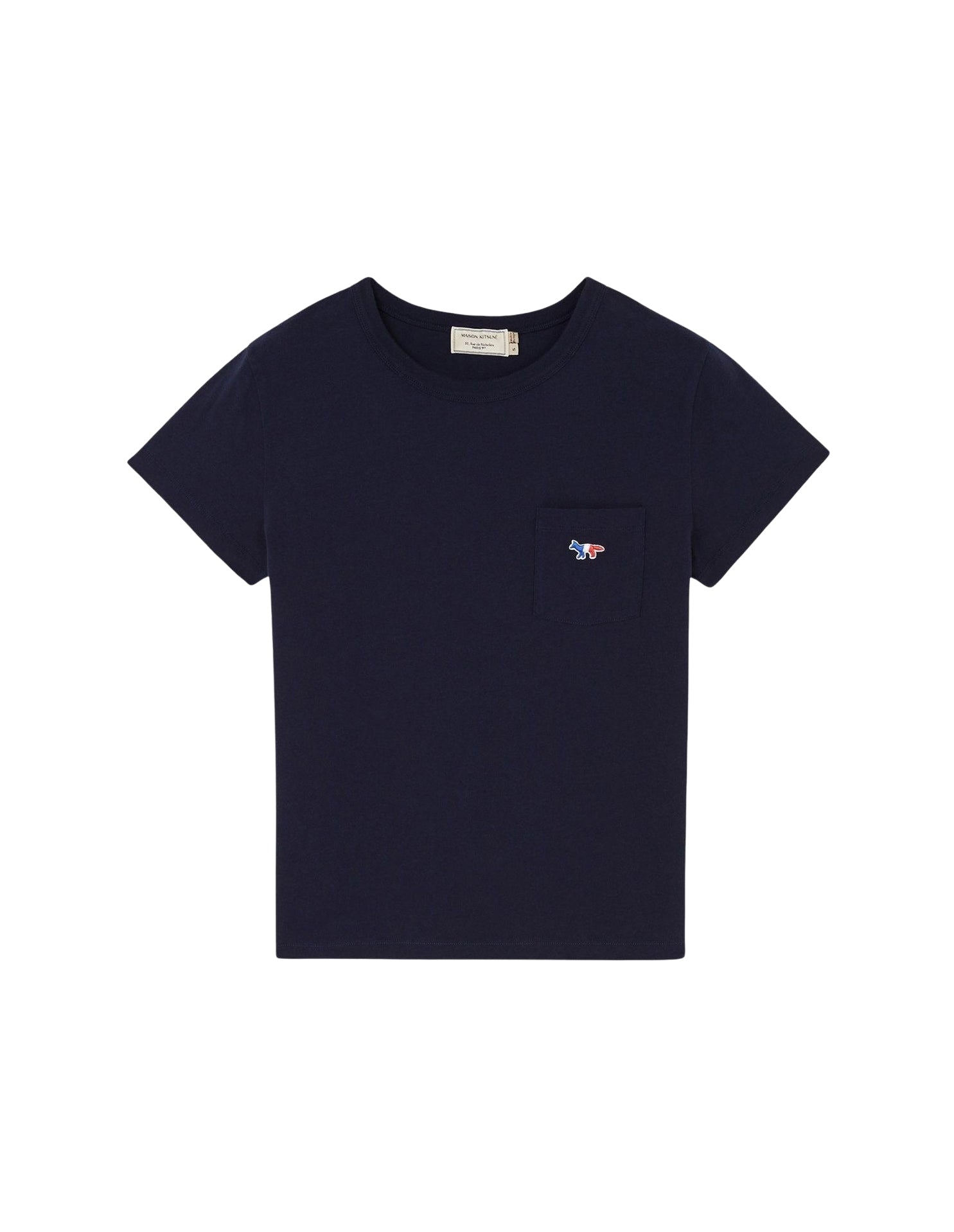 T-shirt à encolure arrondie - Navy