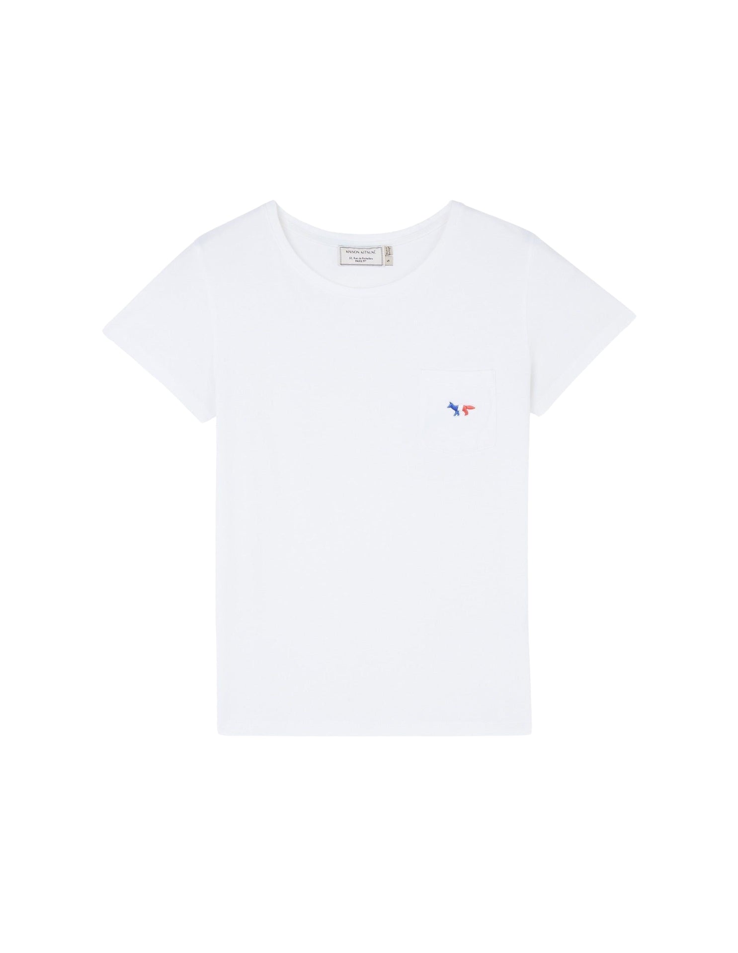 T-shirt à encolure arrondie - White