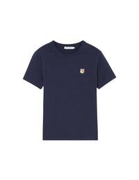 T-shirt à col rond avec écusson - Navy