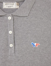 Polo avec écusson - Grey Melange
