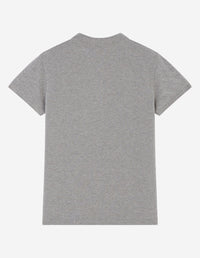 Polo avec écusson - Grey Melange