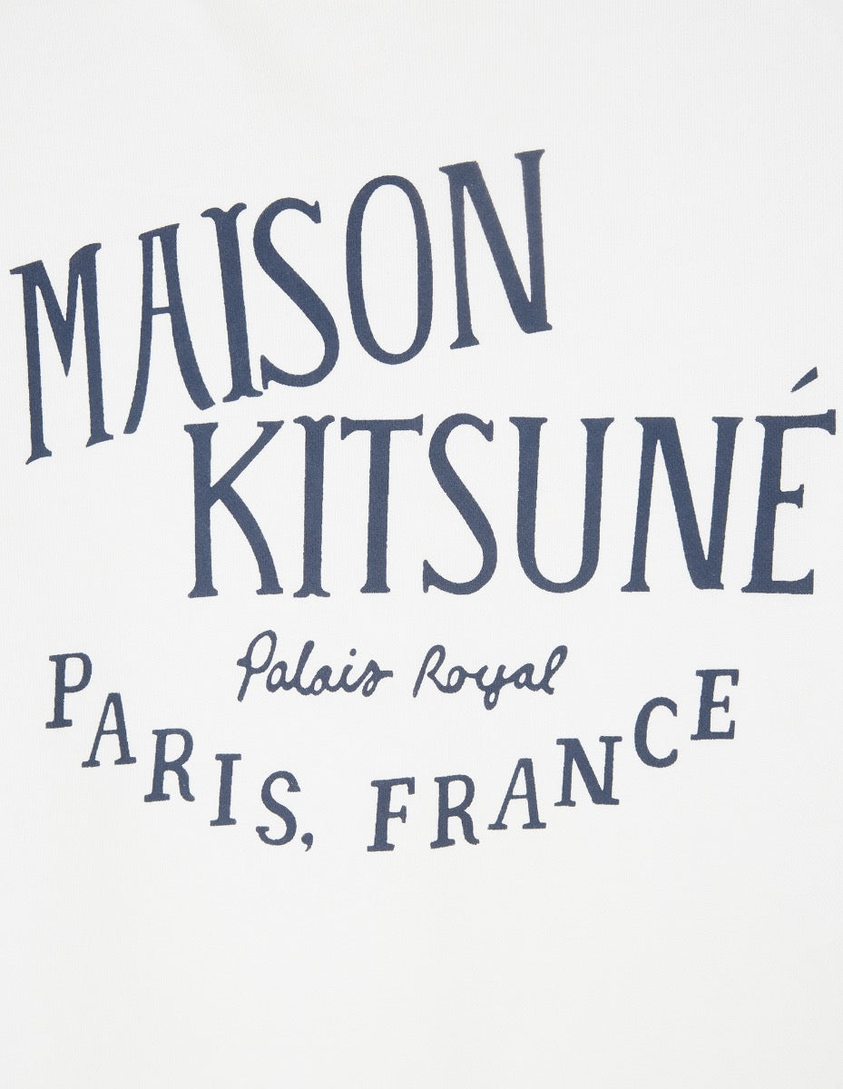 Sweatshirt à col rond Palais Royal avec inscription - Latte