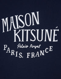 Sweatshirt à col rond Palais Royal avec inscription - Navy