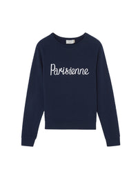 Sweatshirt Parisienne imprimé - Navy