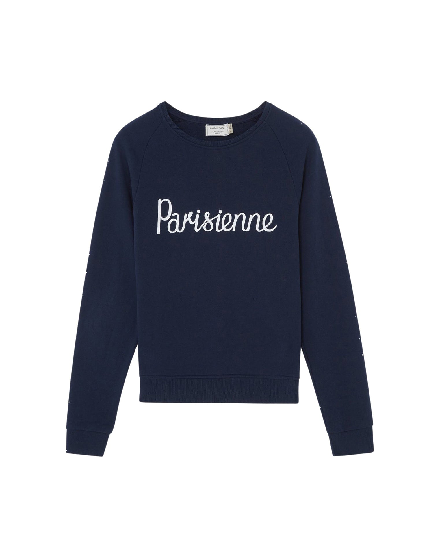 Sweatshirt Parisienne imprimé - Navy