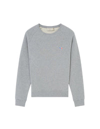 Sweatshirt à col rond et manches longues - Grey Melange