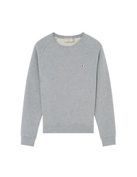 Sweatshirt à col rond et manches longues - Grey Melange