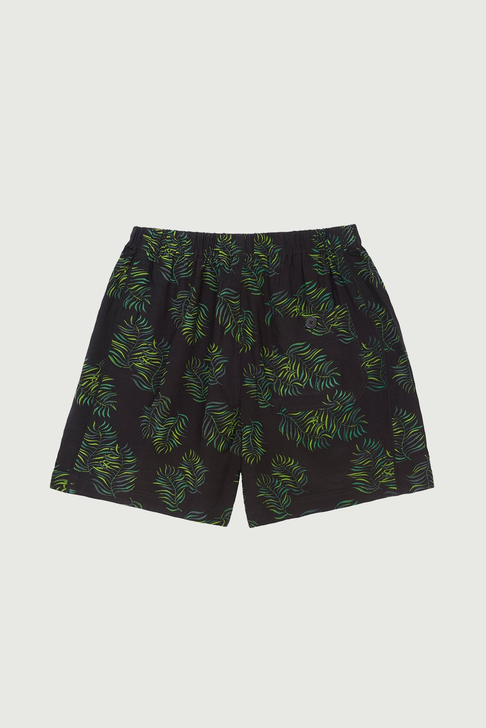 NOIR/VERT _ Short Frog - Noir & vert