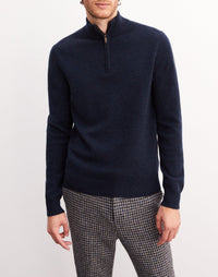 Casual cashmere trucker jumper - Chrome