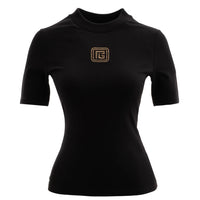 T-shirt pb retro - Noir & Or