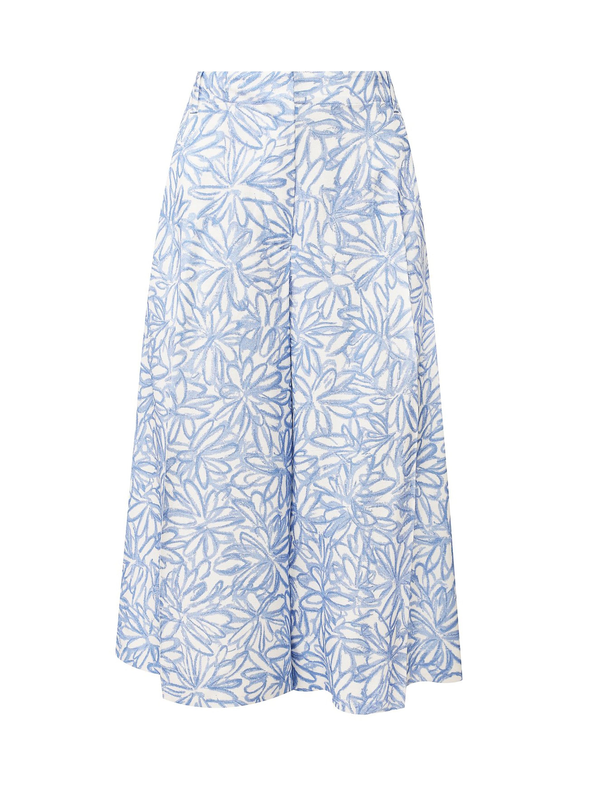 PRINT BLUE FLOWERS LE SHORT D HOMME