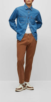 RUST & COPPER // CASUAL TROUSERS ZEEBO233D