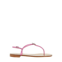 Sandales Geltrude en cuir - Rose